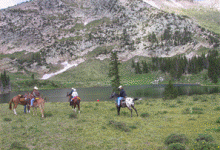 Lake at 12,000 ft.